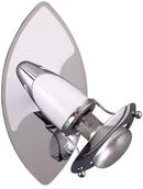 Lampy ścienne - Prezent Kinkiet ZEUS chrom/ biały - miniaturka - grafika 1