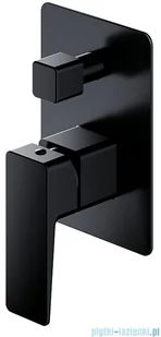 Omnires Parma system wannowy podtynkowy czarny SYSPMW01BL - Baterie podtynkowe - miniaturka - grafika 6