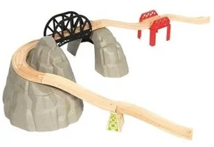 BigjigsRail Zestaw do rozbudowy kolejek - Góra Rocky BJT139 - Kolejki i akcesoria - miniaturka - grafika 8
