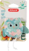 Zabawki dla kotów - Zolux Zabawka dla kota ETHICAT sowa liście 580743 - miniaturka - grafika 1