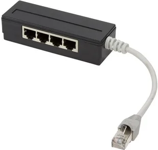 Logilink Splitter ekranowany, 5xRJ45, kabel 15cm MP0032 - Adaptery i przejściówki - miniaturka - grafika 3