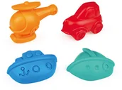 Zabawki do piasku - Hape foremki do piasku Pojazdy, zestaw - miniaturka - grafika 1