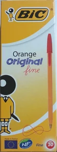 BIC Długopis Orange Original Czerwony Pudełko 20 sztuk - Przybory szkolne - miniaturka - grafika 2