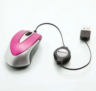 Verbatim GO MINI różowa (49021) - Myszki - miniaturka - grafika 4