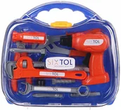 Klocki - Kids Sixtol Zestaw narzędzi dziecięcych 12 szt. - miniaturka - grafika 1