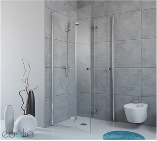 Radaway Fuenta New KDD-B 80x80 szkło przejrzyste 384070-01-01L/384070-01-01R - Kabiny prysznicowe - miniaturka - grafika 2