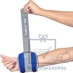 Movit Neoprenowe ciężarki mankiety odblaskowe - 2 x 1,5 kg - Pozostały sprzęt siłowy - miniaturka - grafika 7