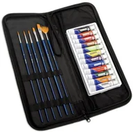 Farby i media malarskie - Royal Langnickel Royal & Lang Niklowo-grillowanie stanie się proste-kc202  Keep i Carry Artist zestaw, farba akrylowa KC202 - miniaturka - grafika 1