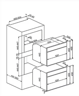 Piekarnik do zabudowy Smeg SF4390VCX - Piekarniki do zabudowy - miniaturka - grafika 3