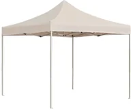 Pawilony ogrodowe - vidaXL Profesjonalny namiot imprezowy, aluminium, 2x2 m, kremowy - miniaturka - grafika 1