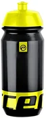 Shakery i bidony sportowe - ACCENT Bidon rowerowy PEAK 0,5L czarno-żółty fluorescencyjny - miniaturka - grafika 1
