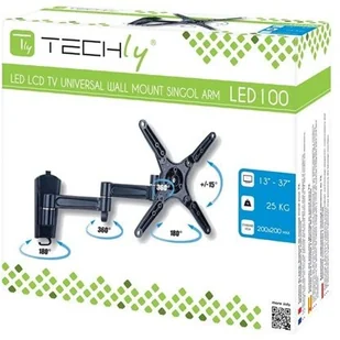 Techly IC INTRACOM IC INTRACOM ICA-CPLB 946S (ICA-TR6) - Uchwyty do telewizora - miniaturka - grafika 6