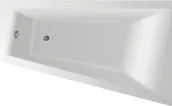 Wanny - Aqualine SAPHO Sapho Metuje wanna asymetryczna 160x100 prawa bez nóżek G2611 G2611 - miniaturka - grafika 1