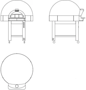 Resto Quality Piec do pizzy neapolitańskiej | 6x33cm | 500 °C | AUGUSTO 6 E AUGUSTO 6 E - Piece, kotły  i płyty grzejne gastronomiczne - miniaturka - grafika 4