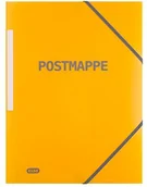 Teczki i skoroszyty - Elba 400102220 teczka z Eckspanner z nadrukiem Post Binder, DIN A4 +, z wklejoną na plecy, przezroczysty, żółty 400102220 - miniaturka - grafika 1
