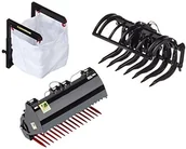 Samochody i pojazdy dla dzieci - Wiking 7386  od przodu zestaw narzędzi szer., czarna - miniaturka - grafika 1