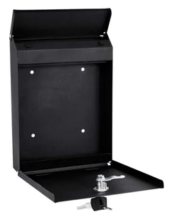 Lumarko Lumarko Skrzynka na listy ODVIN - czarna SKRZYNKA ODVIN  Goc - Skrzynki na listy - miniaturka - grafika 5