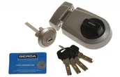Zamki i wkładki - Gerda Zamek wierzchni ZG 200 wzmocniony satyna 4 klucze - miniaturka - grafika 1