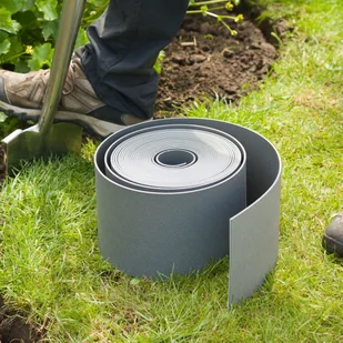 Vidaxl Nature Obrzeże 0,15 x 10 m, szare Outsideliving - Ogrodzenia - miniaturka - grafika 3