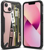 Etui i futerały do telefonów - RINGKE Fusion X Design etui pancerny pokrowiec z ramką iPhone 13 mini czarny (Ticket band) (FXD540E43) FXD540E43 - miniaturka - grafika 1