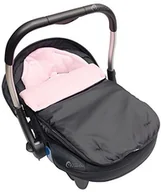 Śpiworki dla dzieci - For-your-Little-One Fotelik samochodowy śpiworek/Cosy Toes kompatybilny z Srebrny krzyż Light Pink - miniaturka - grafika 1
