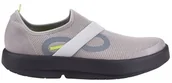 Klapki i japonki męskie - Oofos Buty regeneracyjne OOmg LOW Grey/Black - miniaturka - grafika 1