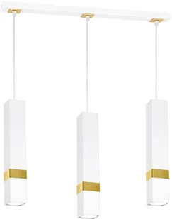 Milagro MLP6276 VIDAR WHITE/GOLD 3xGU10 - Lampy sufitowe - miniaturka - grafika 3