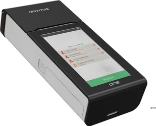 Novitus Kasa fiskalna ONE ONLINE czarno-biała - Kasy fiskalne - miniaturka - grafika 2