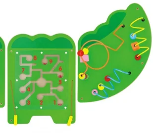 Viga Viga, sensoryczna tablica manipulacyjna Krokodyl - Tablice dla dzieci - miniaturka - grafika 7