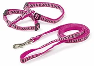 Szelki dla kotów - Kerbl KERBL 82668 kot naczynia z liną 120 cm X 10 MM, różowy - miniaturka - grafika 1