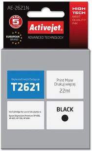 ActiveJet Tusz AE-2621N Czarny - Tusze zamienniki - miniaturka - grafika 2