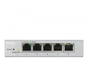 Zyxel ZyXEL 5-Port Gigabit Web Managed Switch [GS1200  5] GS1200-5-EU0101F - Przełączniki KVM - miniaturka - grafika 2