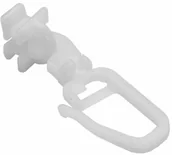 Karnisze - Agrafka obrotowa do szyny 20 szt. - miniaturka - grafika 1