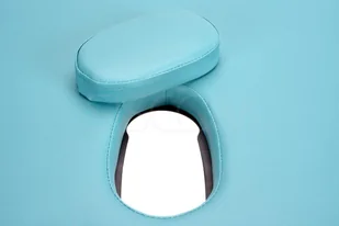 BODYFIT Łóżko do masażu 2 segmentowe BODYFIT, turkusowe, 216x82 cm - Łóżka - miniaturka - grafika 20