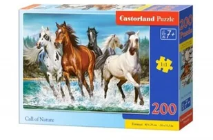Puzzle 200 Call of Nature CASTOR - Pozostałe książki - miniaturka - grafika 2