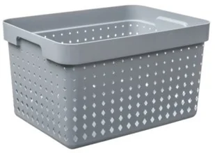 Plast team poland Pojemnik Koszyk Seoul duży szary antracytowy 16L PlastTeam PT60250802 - Pudła i pojemniki do przechowywania Plast team poland Pojemnik Koszyk Seoul duży szary antracytowy 16L PlastTeam PT60250802 - Pudła i pojemniki do przechowywania - miniaturka - grafika 2