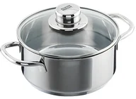 Rondle - KUHN RIKON "dziś" garnek do gotowania, ze stali nierdzewnej, srebrny 37395 - miniaturka - grafika 1
