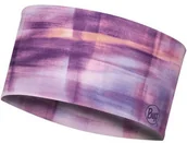 Ściągacze i opaski sportowe - Buff Opaska do biegania BUFF COOLNET UV WIDE HEADBAND  SEARY PURPLE 128746.605.10.00 - miniaturka - grafika 1