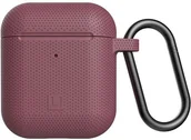 Akcesoria do słuchawek - Apple Urban Armor Gear Etui Urban Armor Gear UAG U Dot Silicone Case AirPods 1, 2, różowe 812451036244 - miniaturka - grafika 1