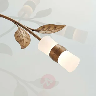 Lindby Bentas lampa sufitowa LED z metalu, brązowa - Lampy sufitowe - miniaturka - grafika 5