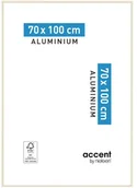 Ramki na zdjęcia - Nielsen Ramka na zdjęcia ACCENT 70 x 100 cm złota mat aluminiowa - miniaturka - grafika 1