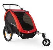 Przyczepki rowerowe - Burley Honey Bee Child Trailer, czarny/czerwony 2022 Przyczepki dla dzieci 60450336 - miniaturka - grafika 1