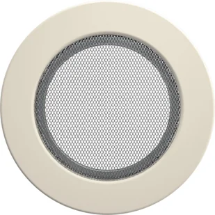 Kratki.pl Kratka okrągła fi 125 kremowa FI/125K - Akcesoria kominkowe - miniaturka - grafika 3