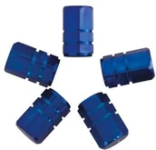 Inne - Carpoint 2216006 czapki zaworowych tłok 5 sztuki niebieska CPT2216006 - miniaturka - grafika 1