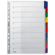 Przekładki do segregatorów - Leitz Przekładka kartonowa A4/10 43210000 - miniaturka - grafika 1