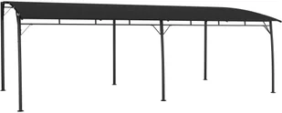 vidaXL Zadaszenie ogrodowe, 6 x 3 x 2,25 m, antracytowe - Pawilony ogrodowe - miniaturka - grafika 2