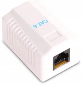 Pozostałe akcesoria sieciowe - Gniazdo Natynkowe Ekranowane Getfort 1XRJ45 KAT.6 - miniaturka - grafika 1