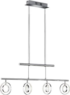 Trio RL Prater R32604106 lampa wisząca zwis 4x4,5W LED 3000K chrom - Lampy sufitowe - miniaturka - grafika 2