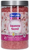 Kosmetyki do kąpieli - On Line Senses Pieniąca sól do kąpieli Japanese Secret 480 g - miniaturka - grafika 1