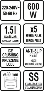 Lund 67705 - Blendery kielichowe - miniaturka - grafika 10